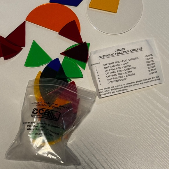 Large Collection of Math Manipulatives for Homeschool or Classroom - Picture 10 of 15